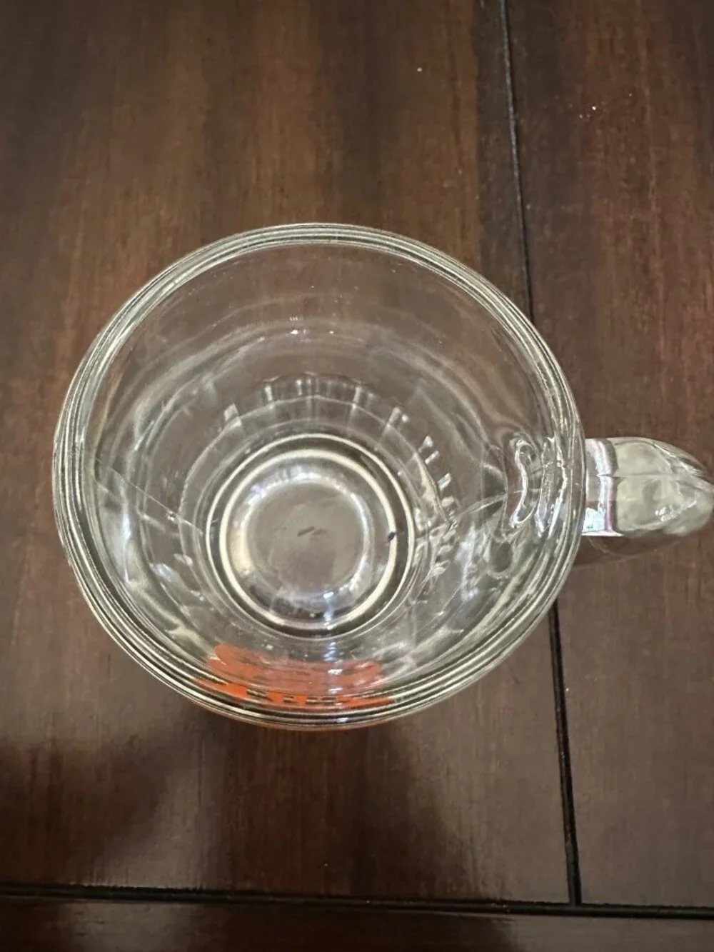 A&W Root Beer Vintage Glass Mug With Handle - Retro Orange Logo - Heavy-Duty